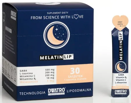 Liposomalny suplement MelatinLip™ sen