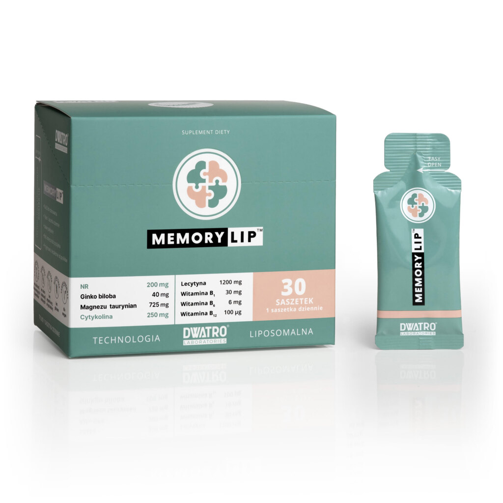 Liposomalny suplement MemoryLip<sup>™</sup> na&nbsp;pamięć i&nbsp;koncentrację